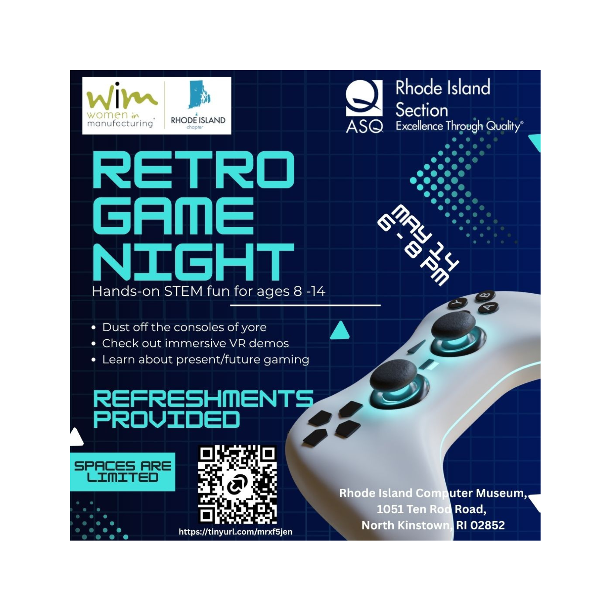 20260415 RIASQ WIM Retro Game Night Event