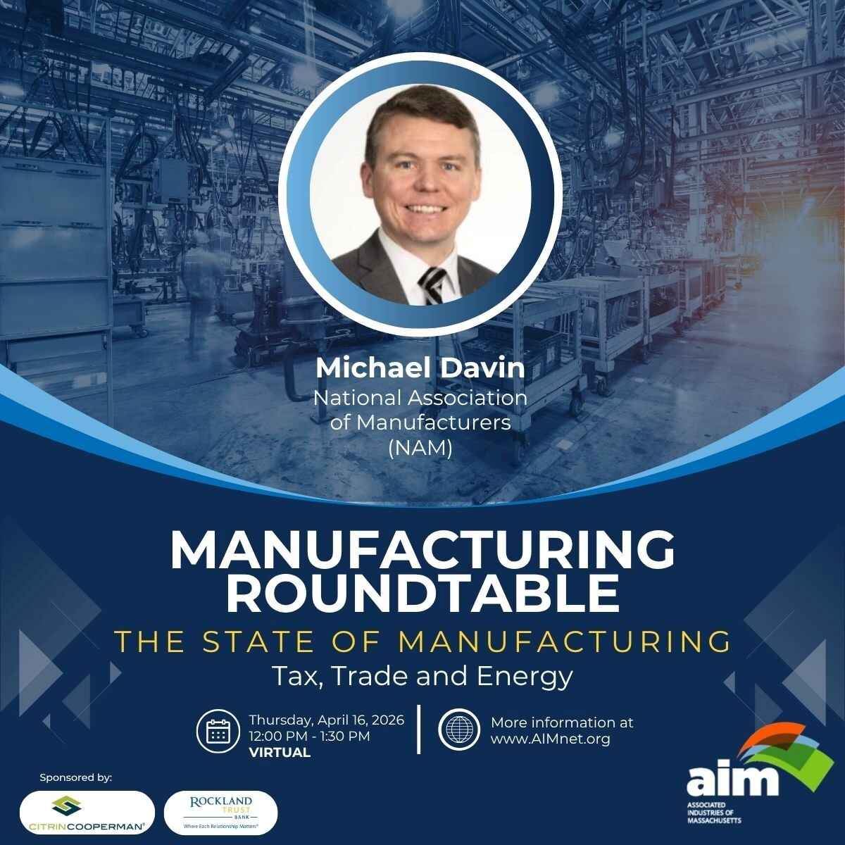 20260416 AIM Manufacturing Roundtable