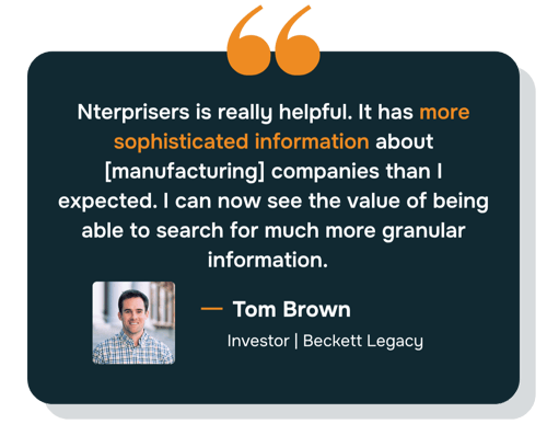 Tom Brown - Search Testimonial